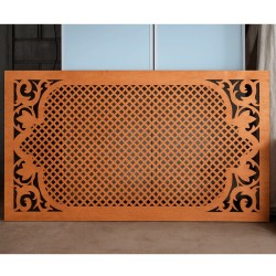 Panneau décoratif ajouré en bois – Fabrication artisanale CNC | WOULEY