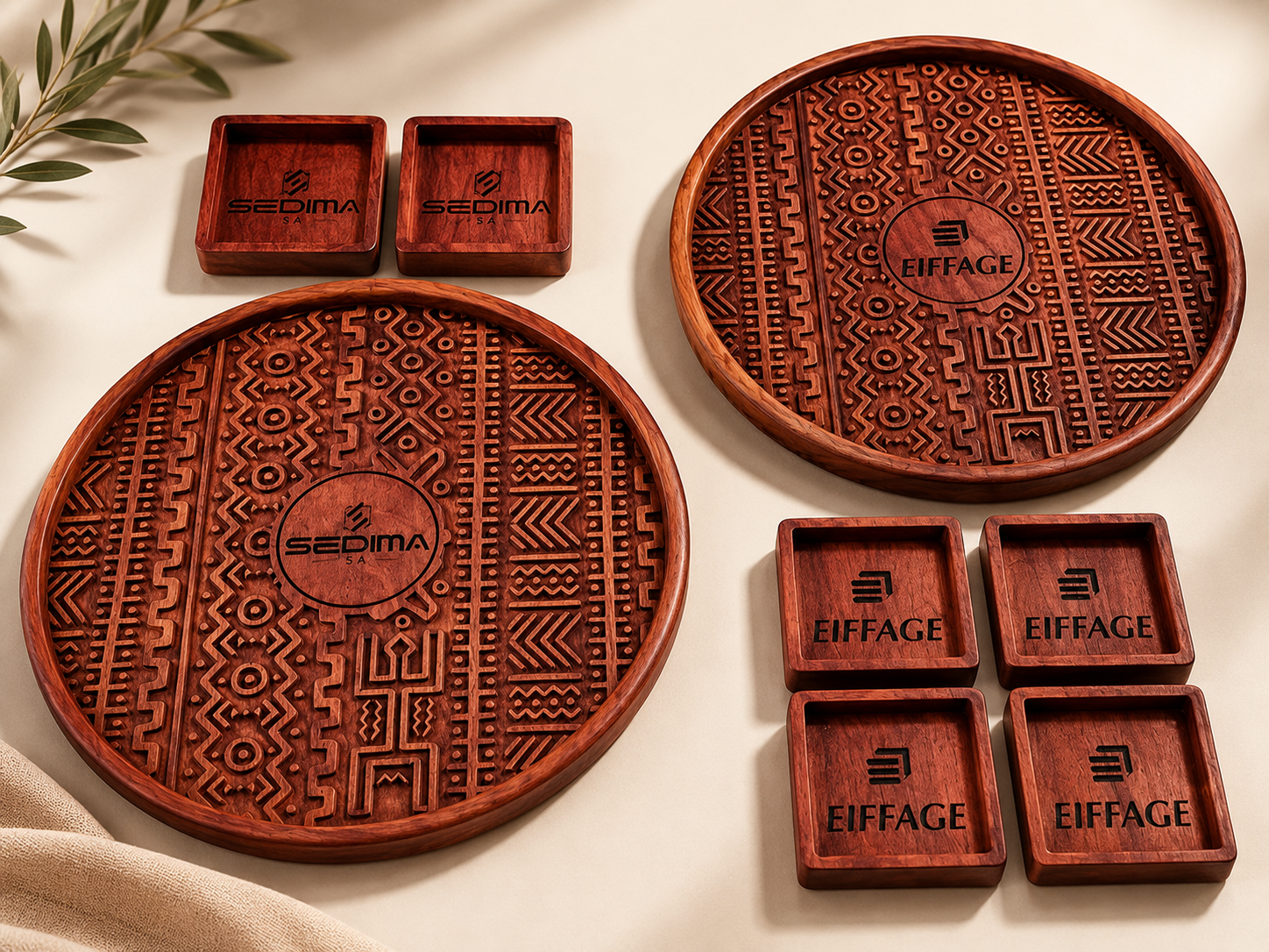 Produits merchandising personnalisés en bois