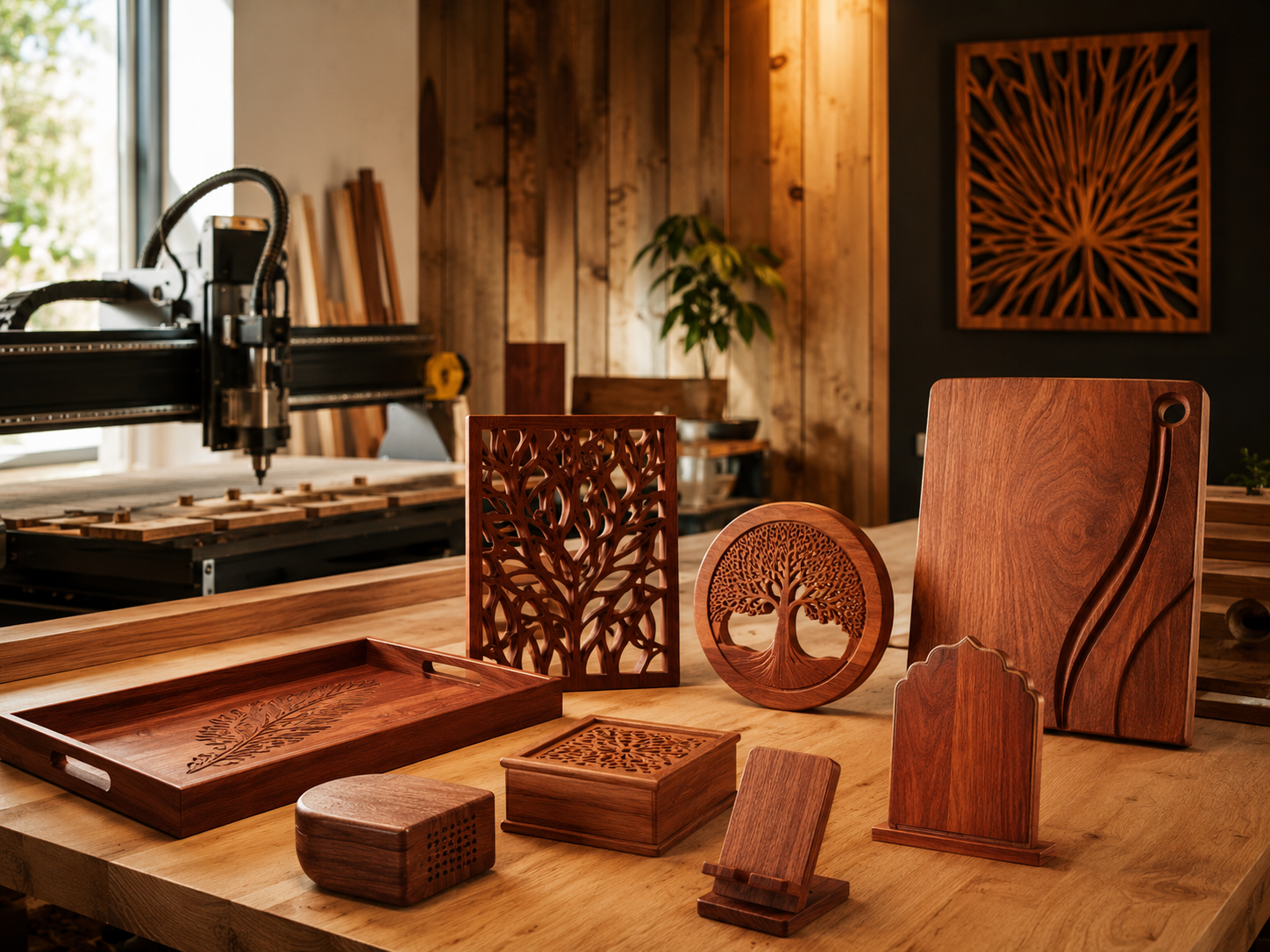 Objets personnalisés et cadeaux en bois